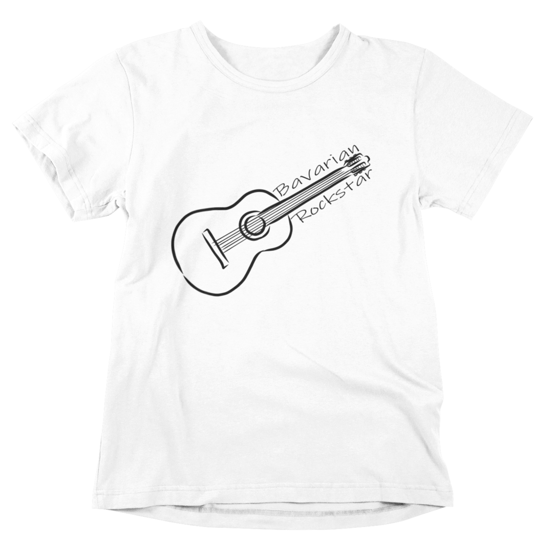 Bavarian Rockstar (Gitarre) - T-Shirt