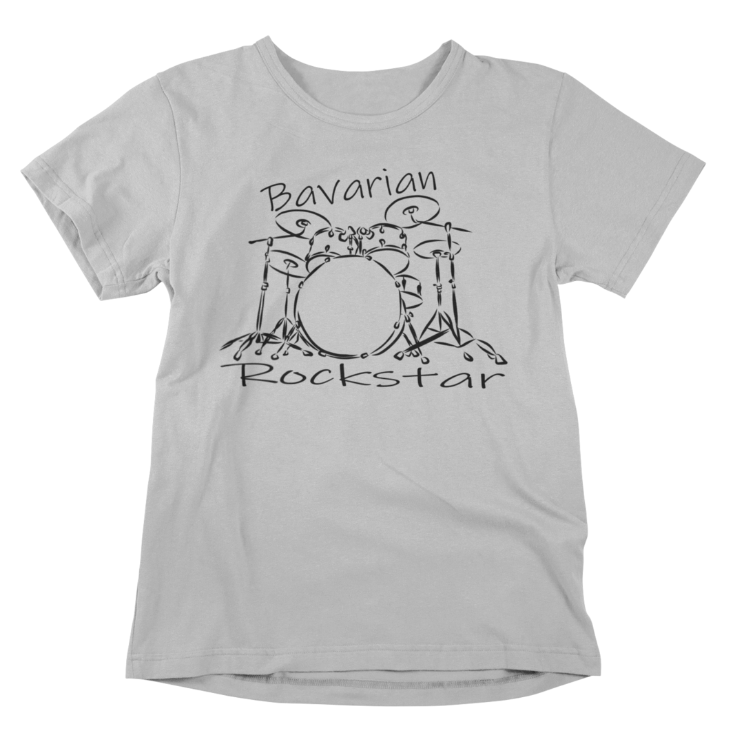 Bavarian Rockstar (Schlagzeug) - T-Shirt