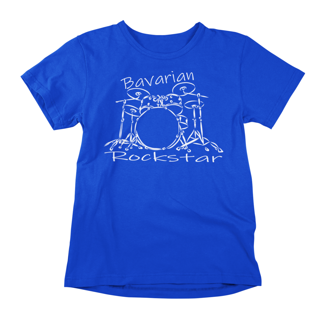 Bavarian Rockstar (Schlagzeug) - T-Shirt