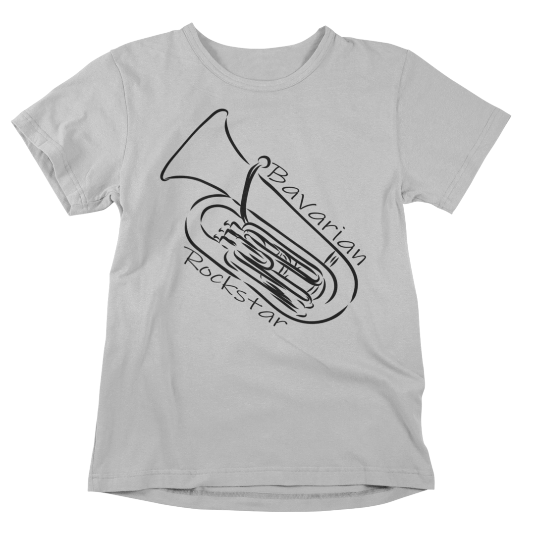 Bavarian Rockstar (Tuba) - T-Shirt