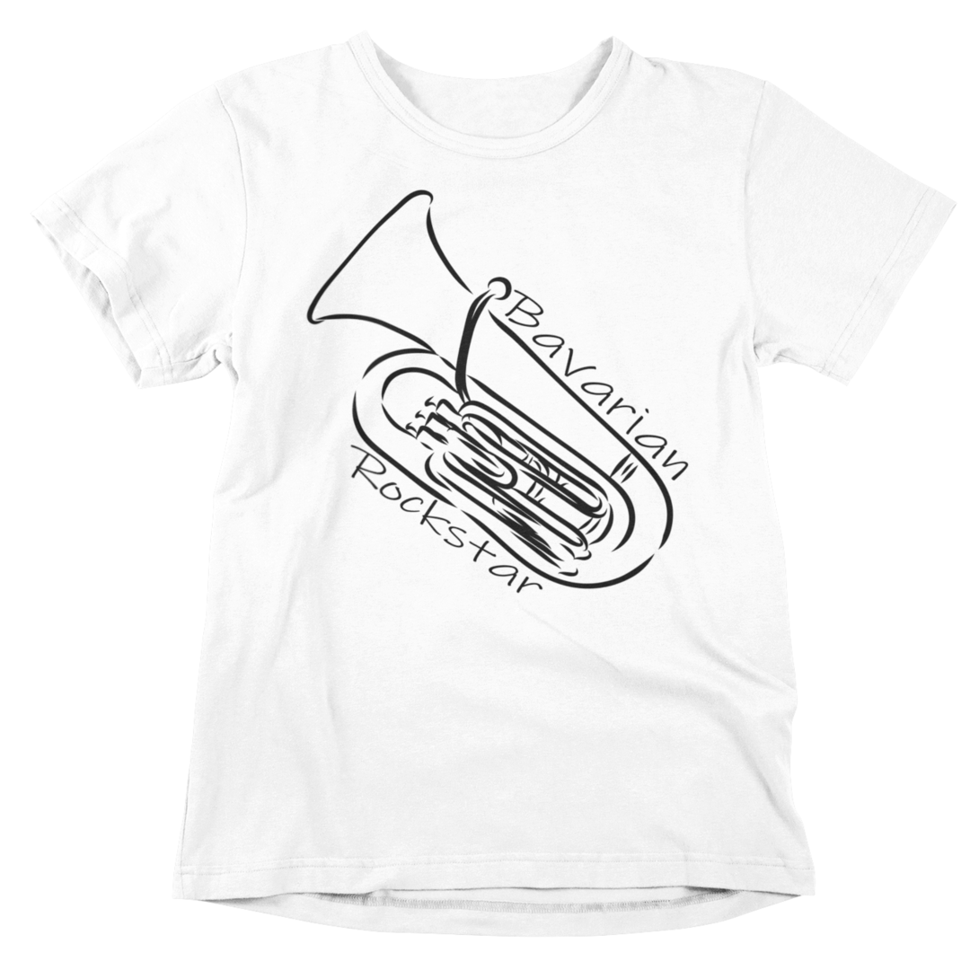 Bavarian Rockstar (Tuba) - T-Shirt