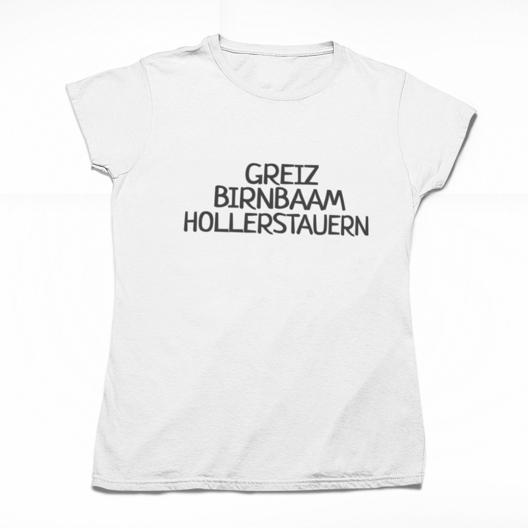 Greiz Birnbaam Hollerstauern - Lady's Shirt