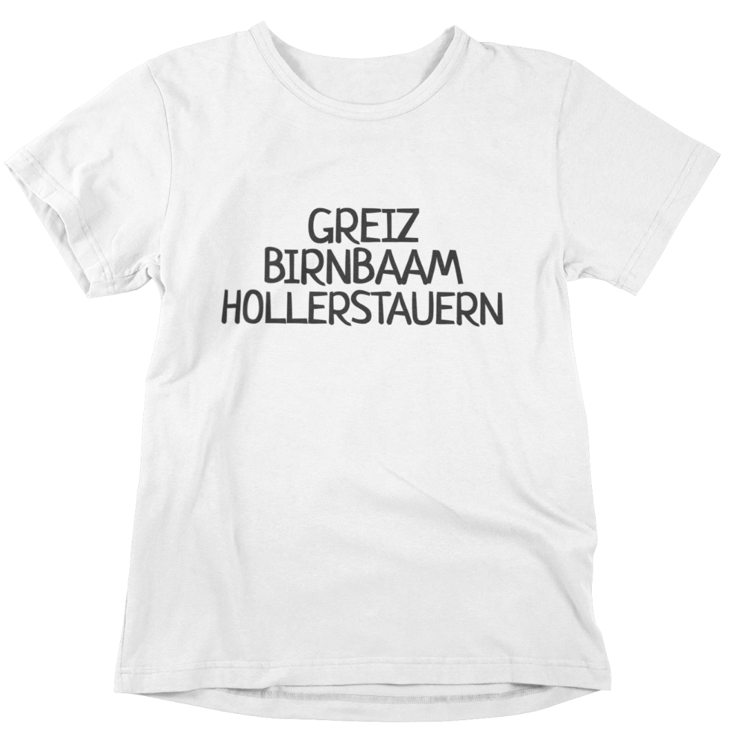 Greiz Birnbaam Hollerstauern - Organic Shirt