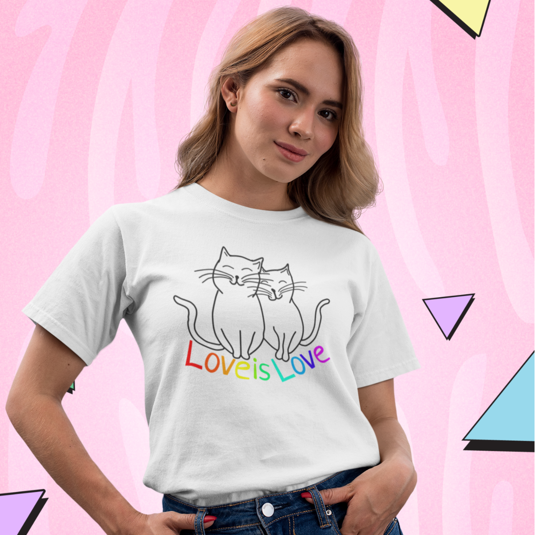 Love is Love - Organic Lady's Shirt