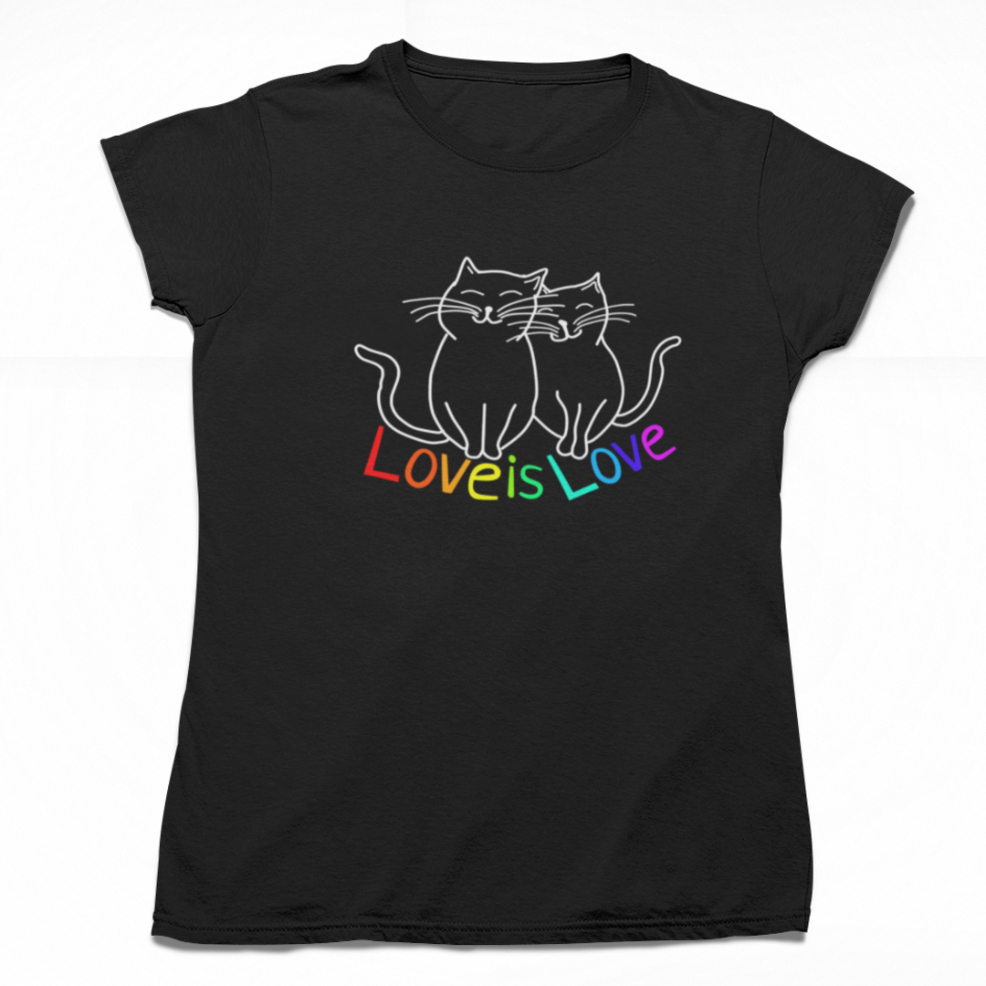 Love is Love - Organic Lady's Shirt