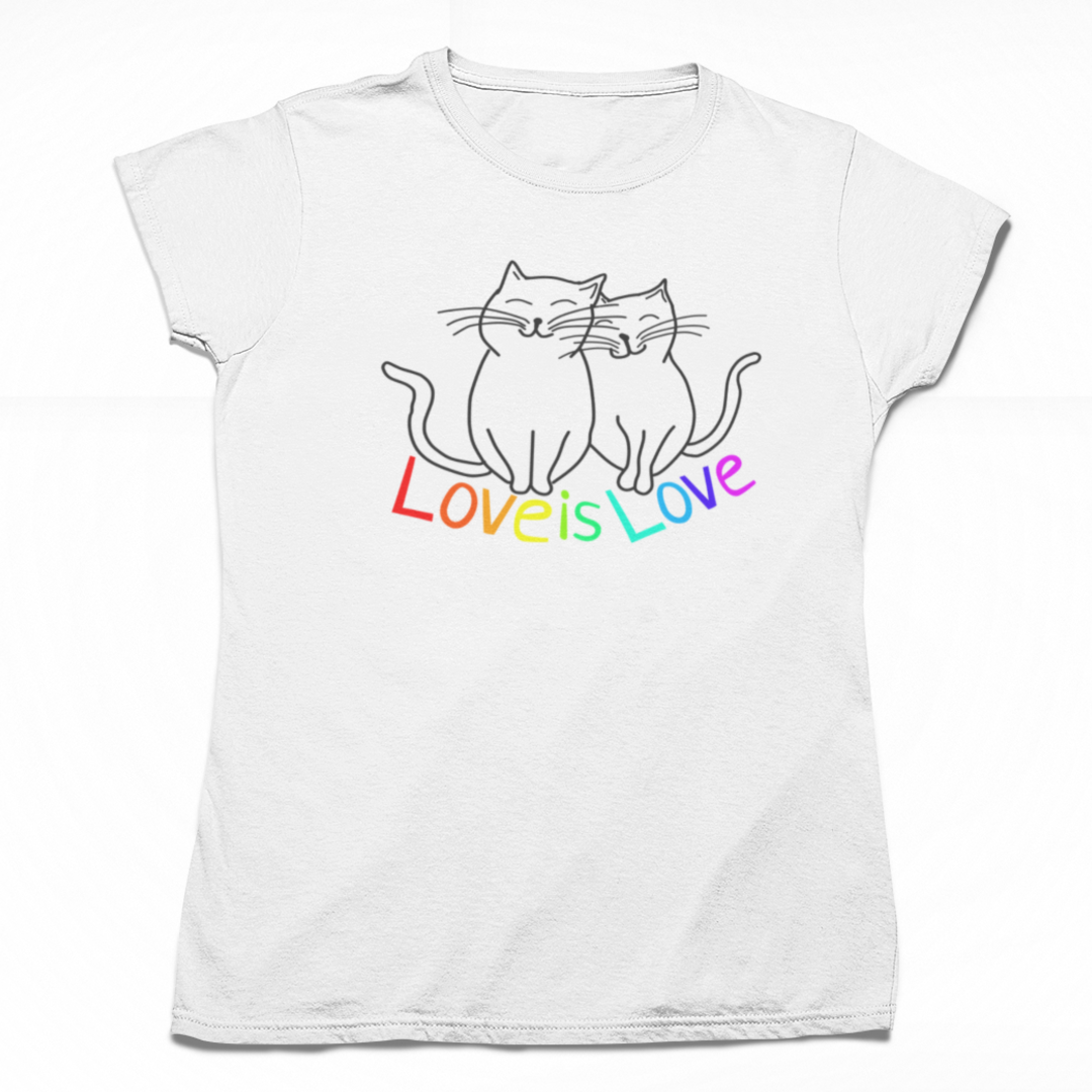 Love is Love - Organic Lady's Shirt