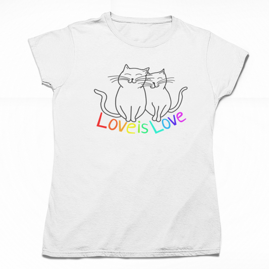 Love is Love - Organic Lady's Shirt