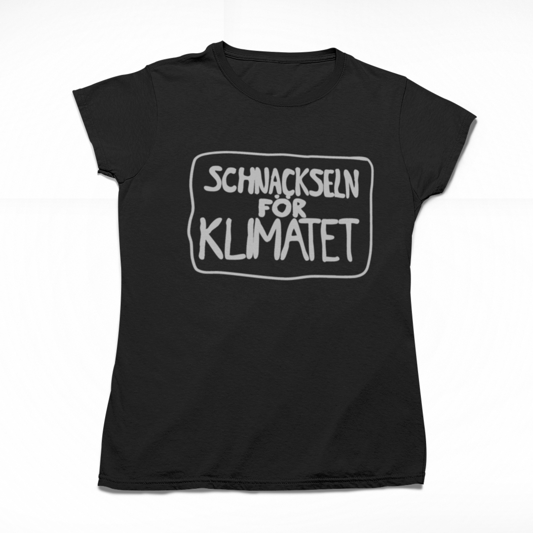 Schnackseln för Klimatet - Organic Ladies Shirt