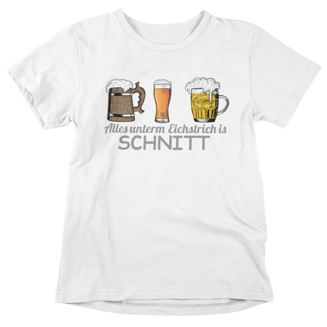 Alles unterm Eichstrich is Schnitt - Organic Shirt